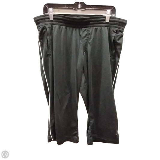 Athletic Capris By Nike In Black, Size: Xl