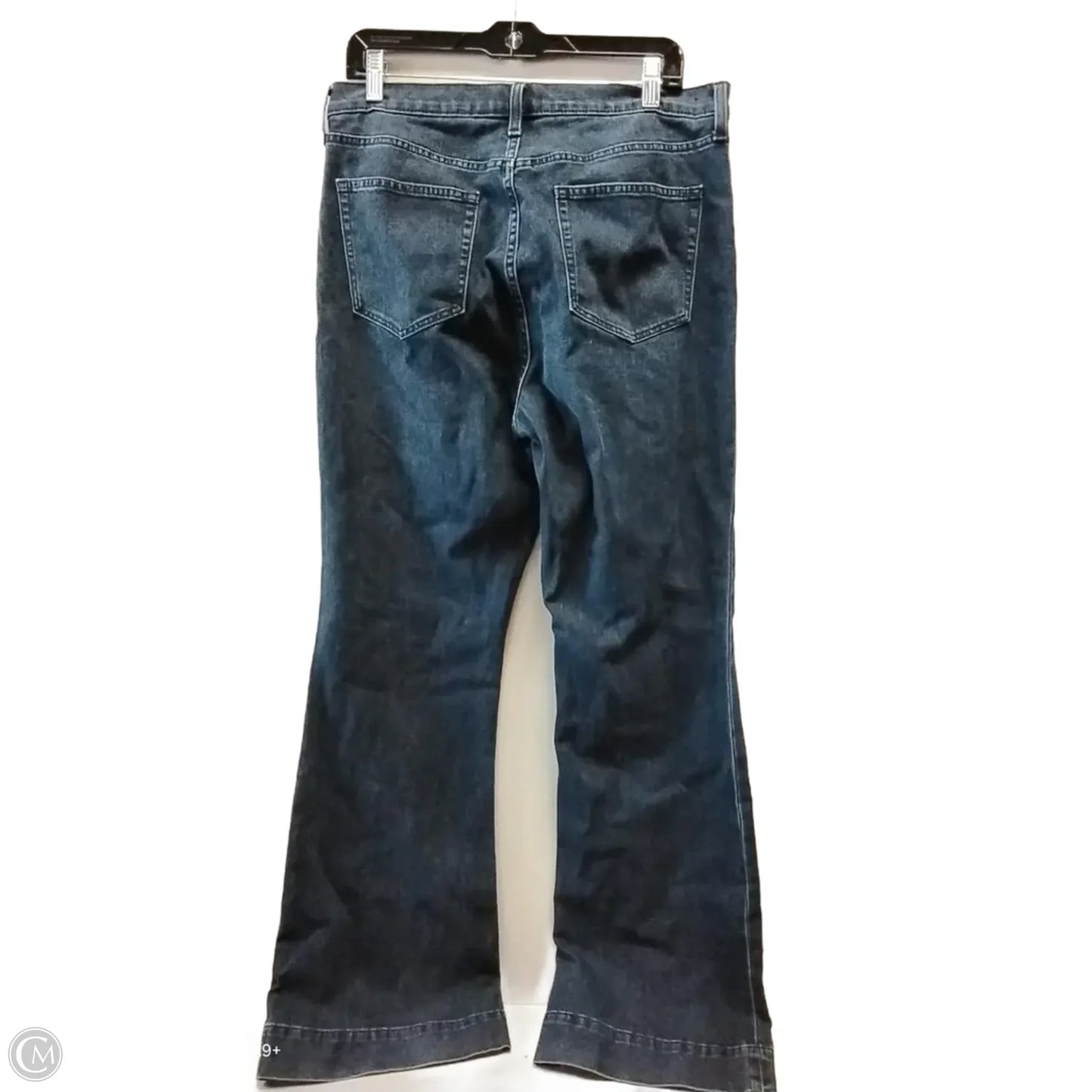 Jeans Flared By Gap In Blue Denim, Size: 12