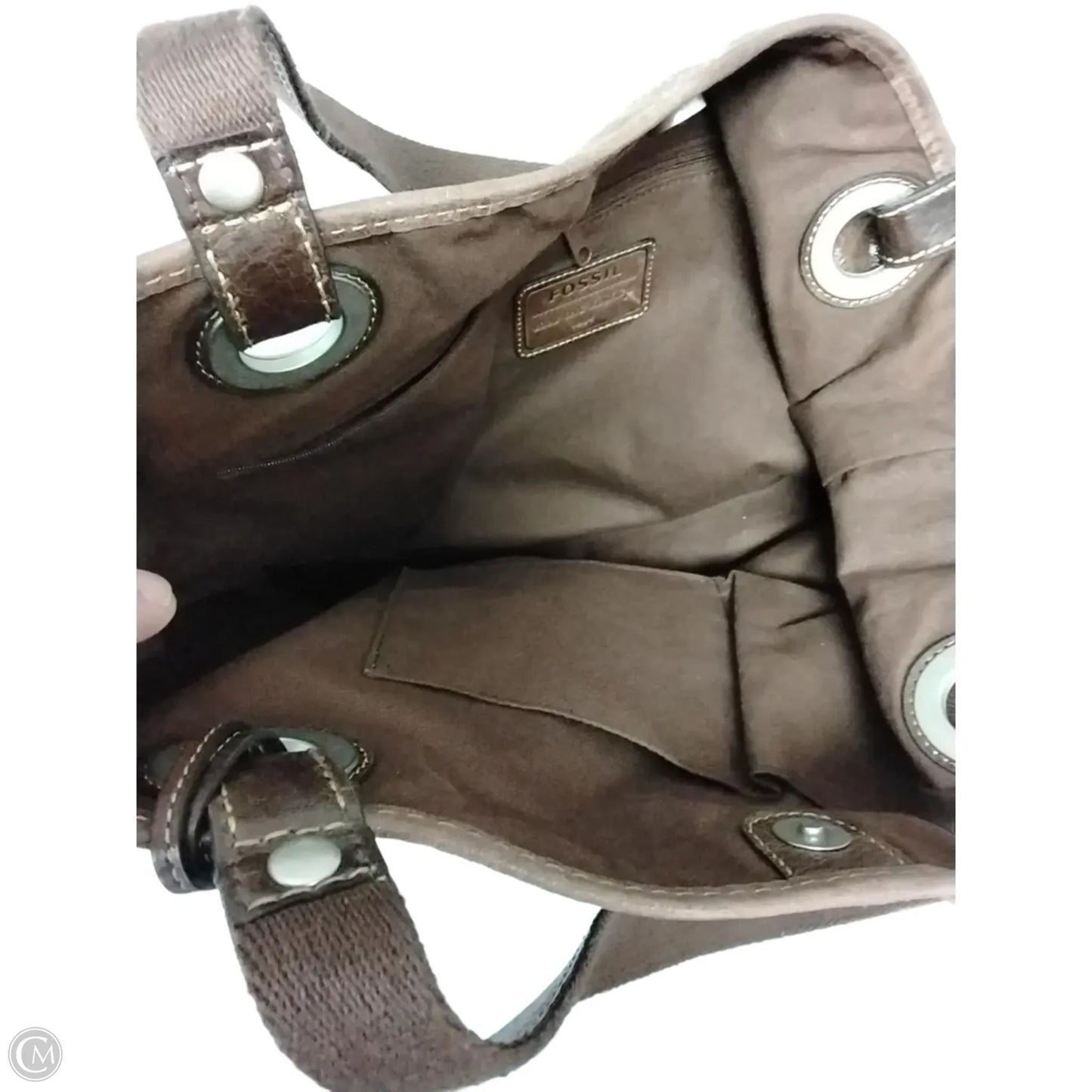 Handbag By Fossil, Size: Large