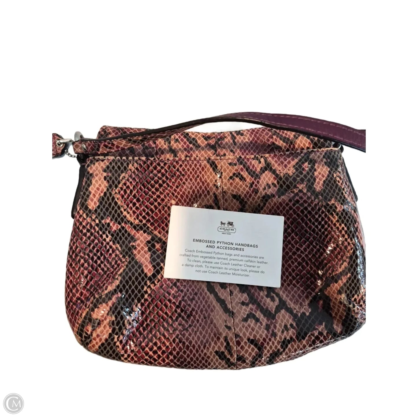 Crossbody Designer By Coach, Size: Small