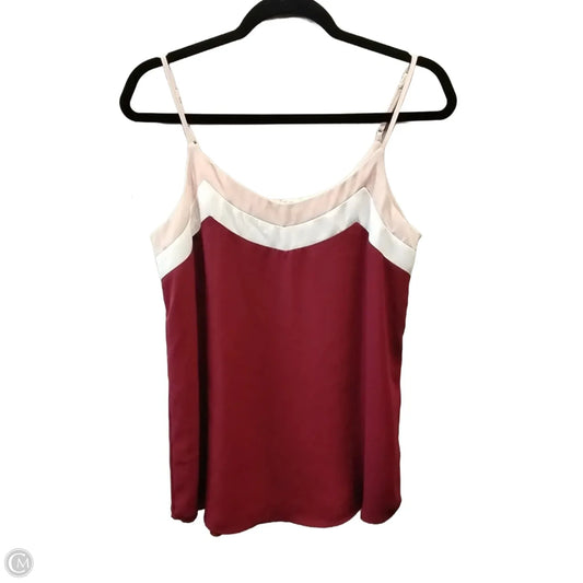 Blouse Sleeveless By Pink Republic In Red, Size: M