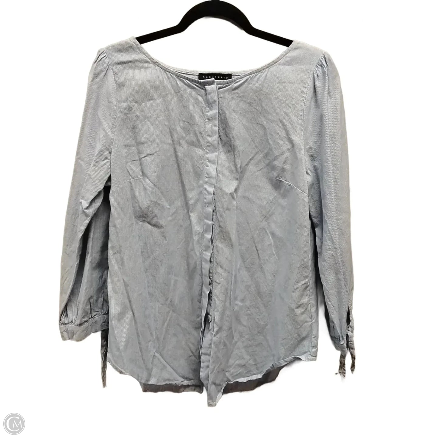 Blouse 3/4 Sleeve By Sanctuary In Blue, Size: L