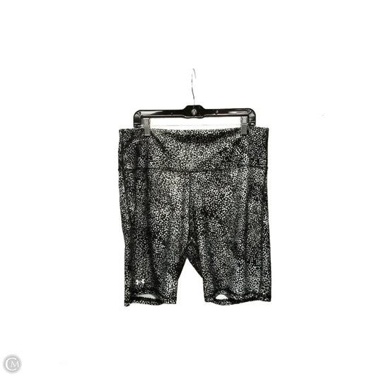 Athletic Shorts By Under Armour In Black & White, Size: 2x