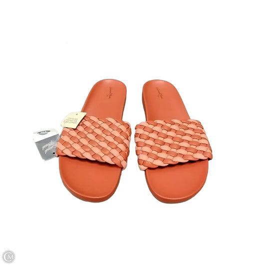 Sandals Flats By Universal Thread In Pink, Size: 12