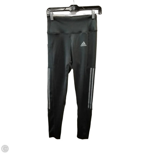 Athletic Leggings By Adidas In Black, Size: S