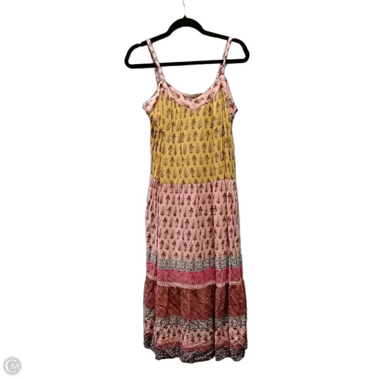 Dress Casual Maxi By Knox Rose In Floral Print, Size: 10