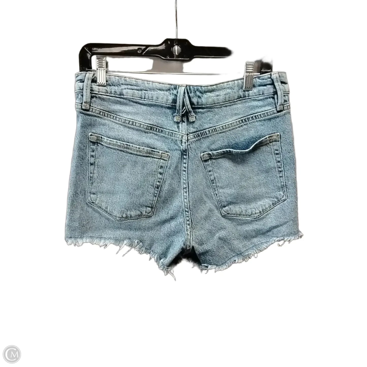 Shorts By Good American In Blue Denim, Size: 8
