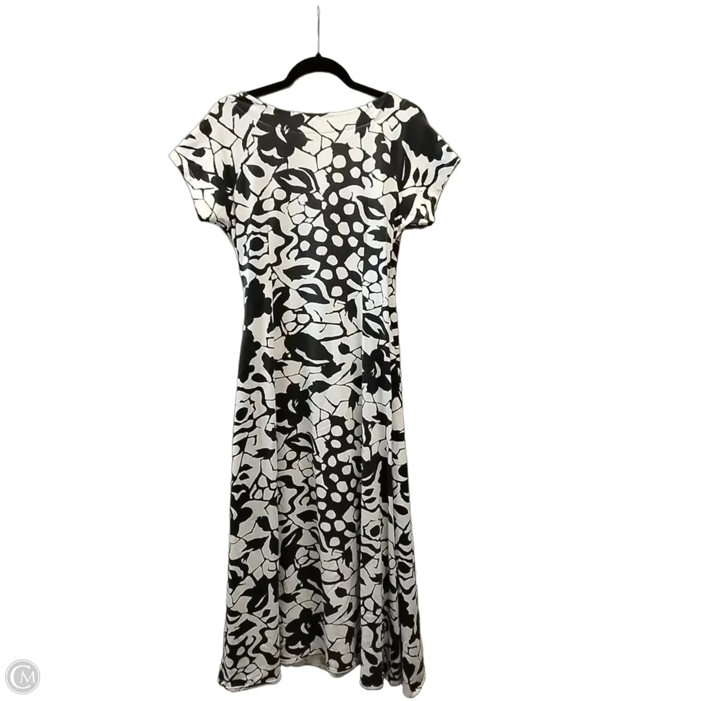 Dress Casual Maxi By Soft Surroundings In Blue & White, Size: 10