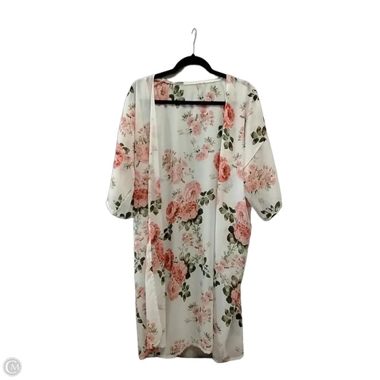 Shawl By Clothes Mentor In White, Size: Onesize