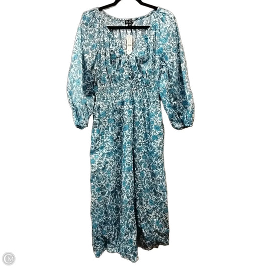 Dress Casual Maxi By J. Crew In Blue, Size: 10