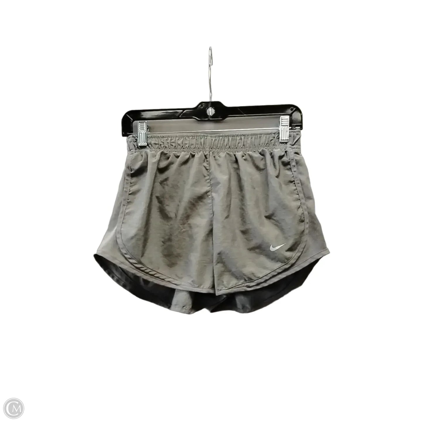 Athletic Shorts By Nike In Grey, Size: S