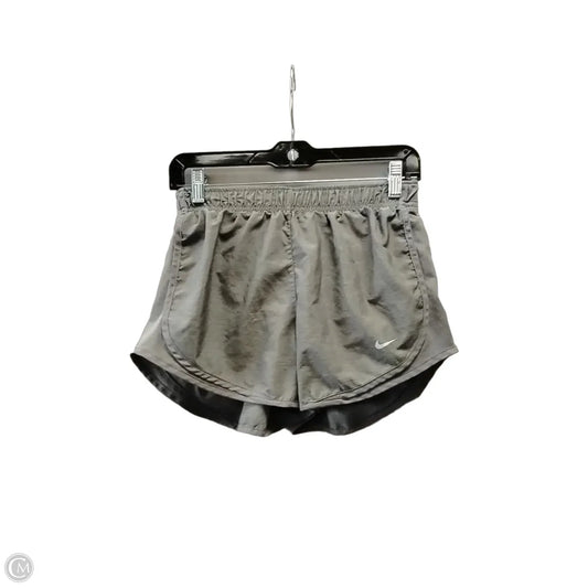 Athletic Shorts By Nike In Grey, Size: S