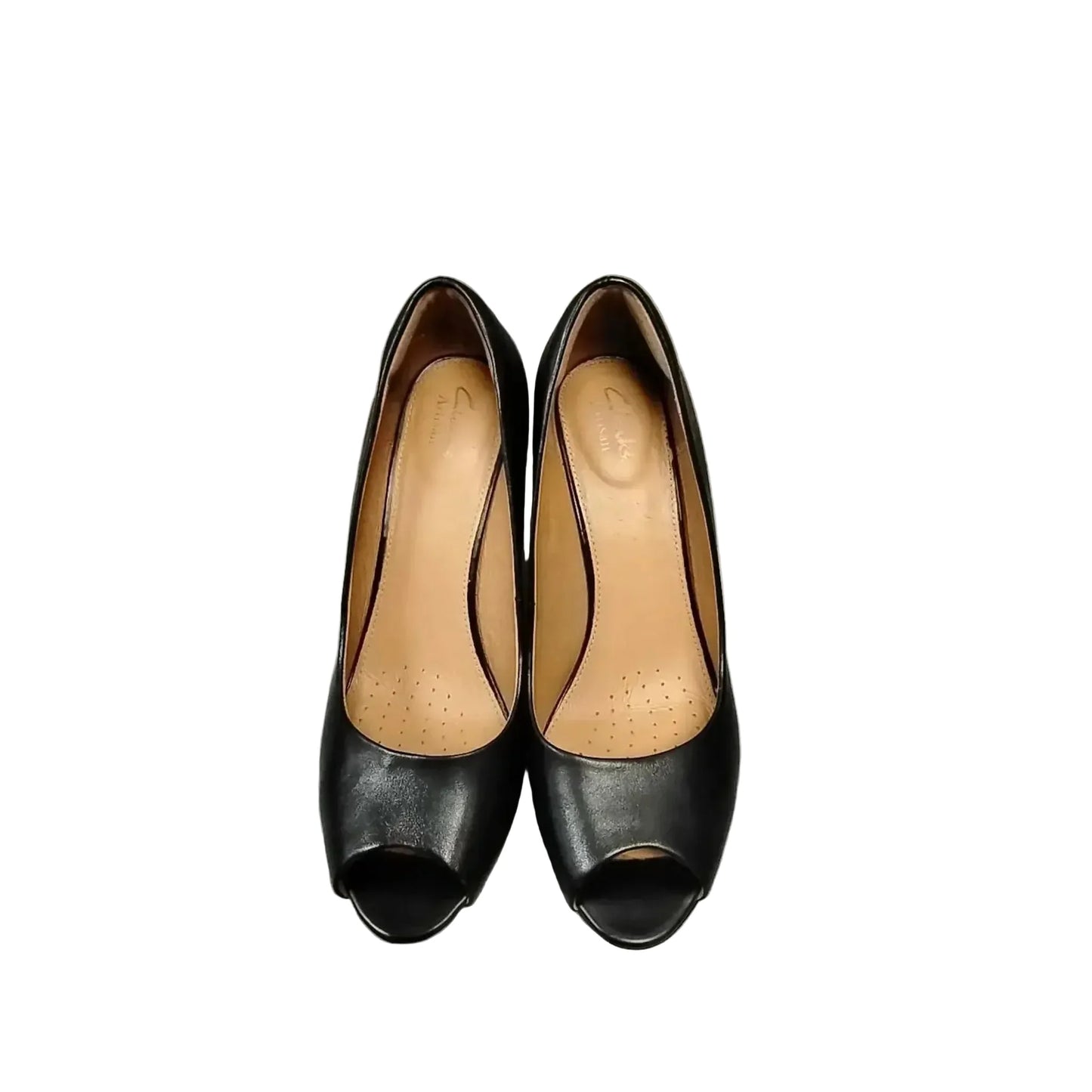 Shoes Heels Stiletto By Clarks In Black, Size: 9