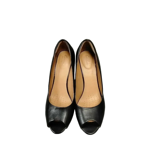 Shoes Heels Stiletto By Clarks In Black, Size: 9
