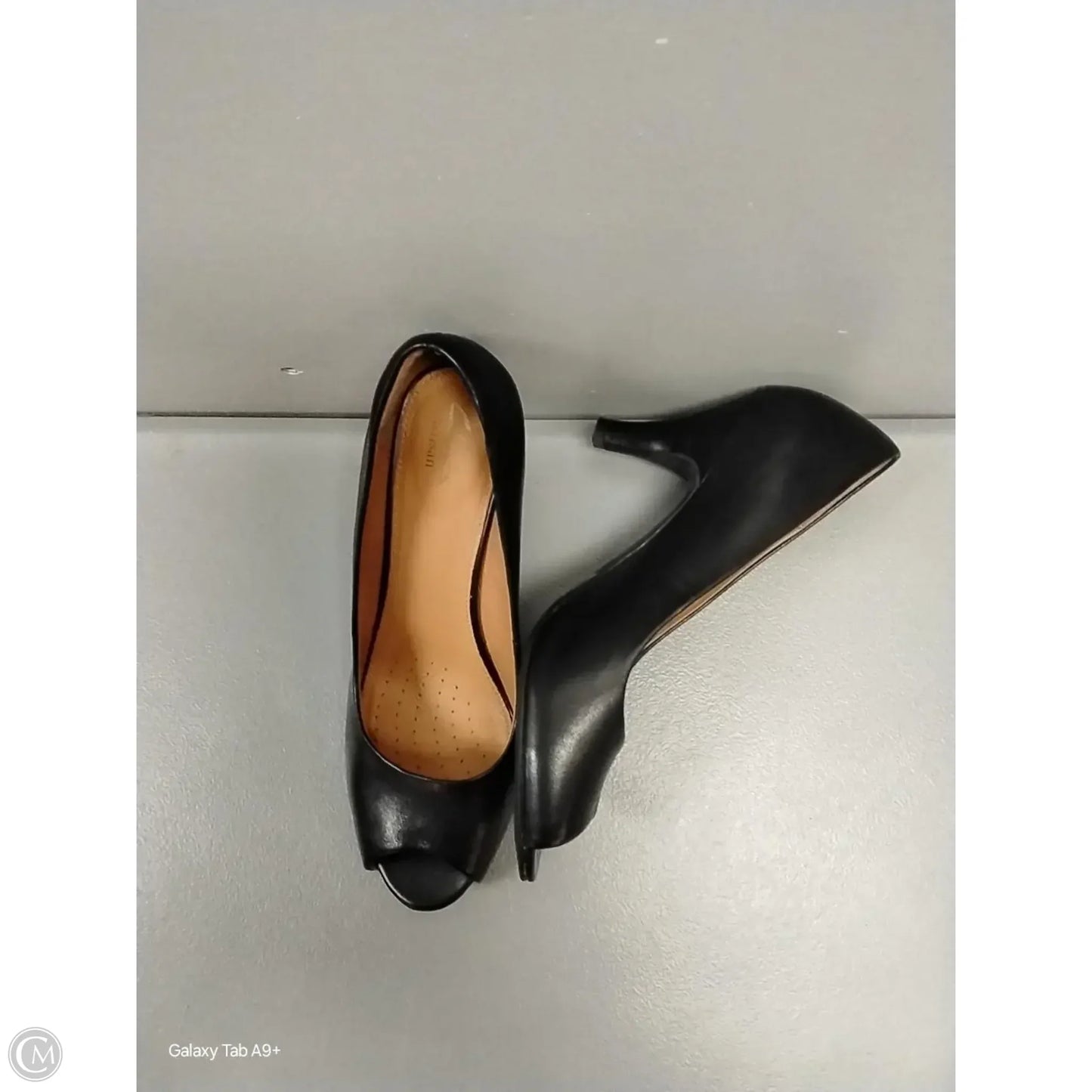 Shoes Heels Stiletto By Clarks In Black, Size: 9