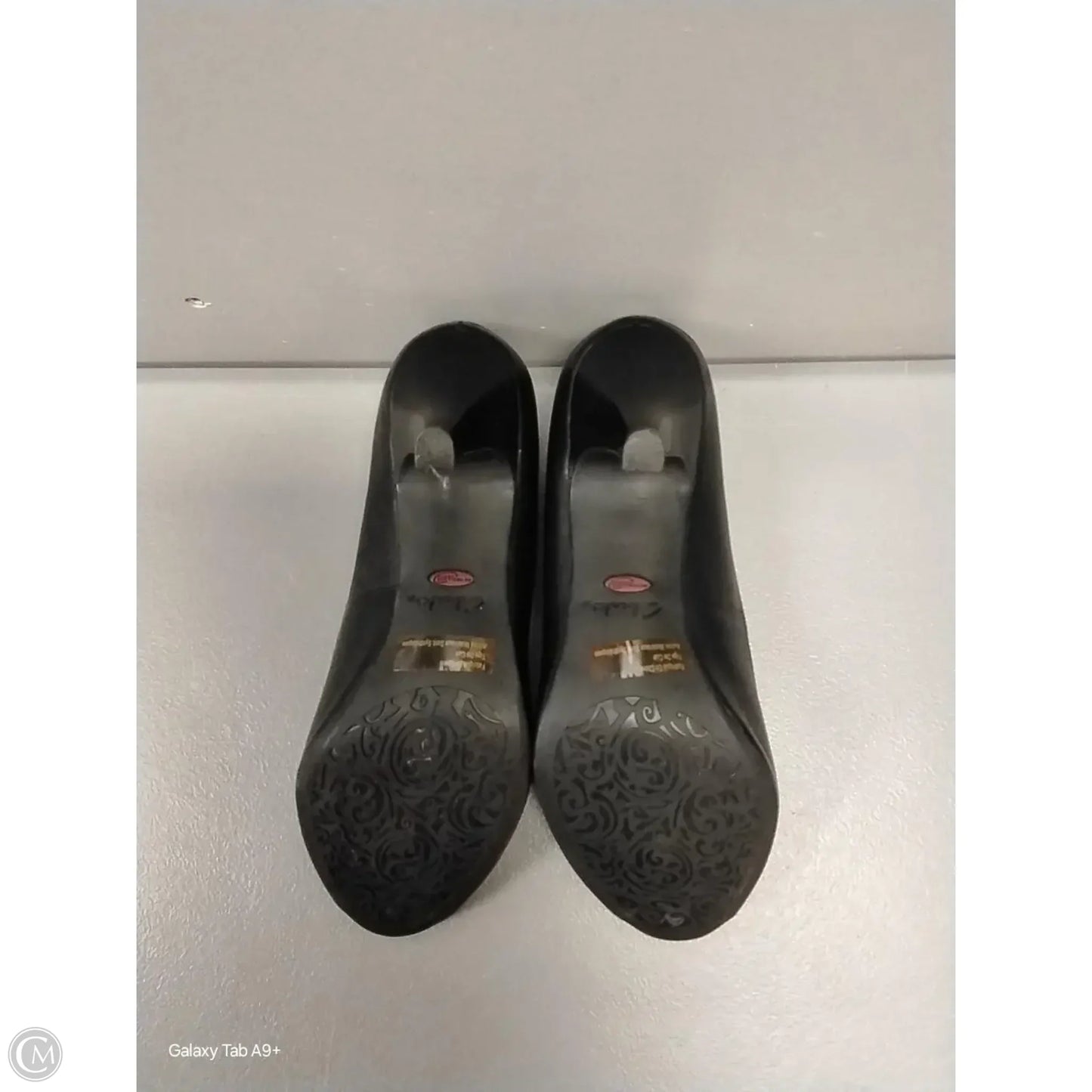 Shoes Heels Stiletto By Clarks In Black, Size: 9
