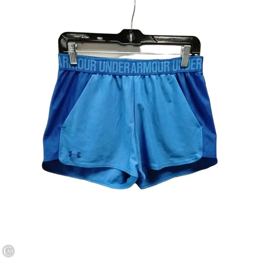 Athletic Shorts By Under Armour In Blue, Size: M