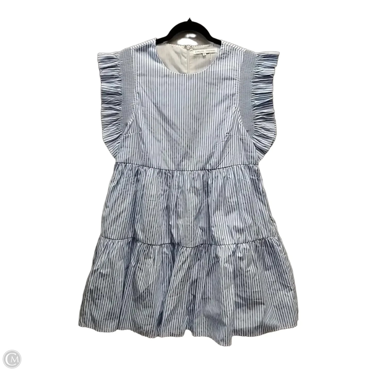 Dress Casual Midi By English Factory In Striped Pattern, Size: 8