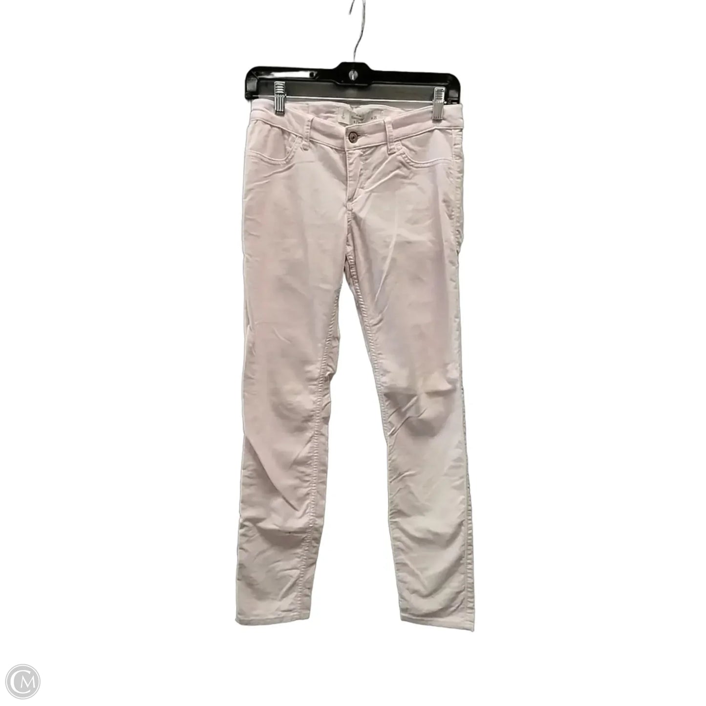 Jeans Skinny By Abercrombie And Fitch In Pink, Size: 0