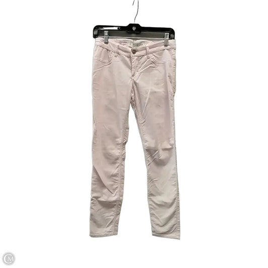 Jeans Skinny By Abercrombie And Fitch In Pink, Size: 0