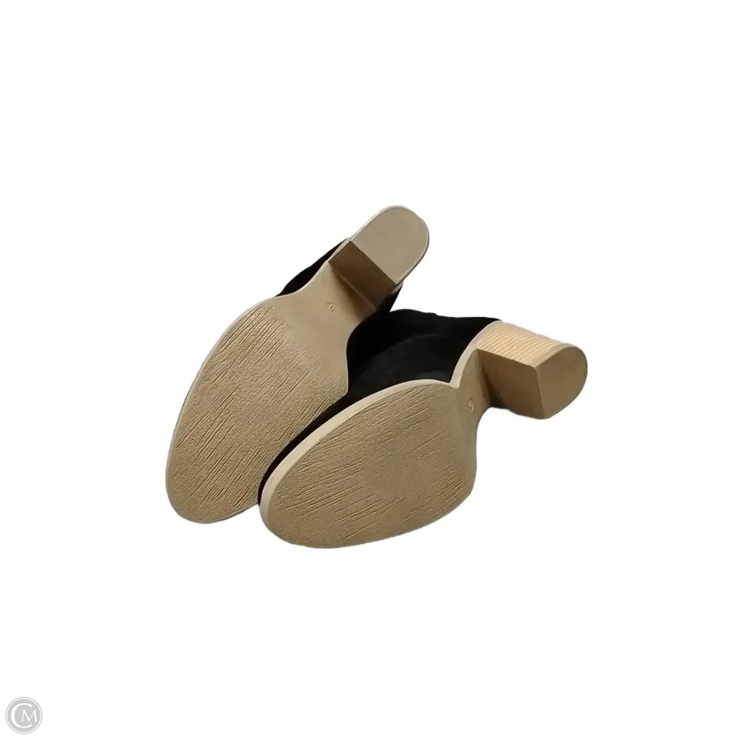 Boots Ankle Heels By Hush Puppies In Black, Size: 9