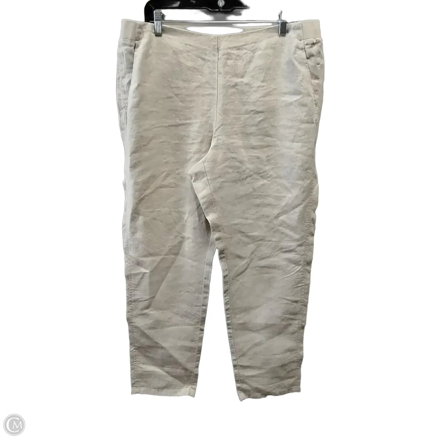 Pants Linen By J. Jill In Tan, Size: 12