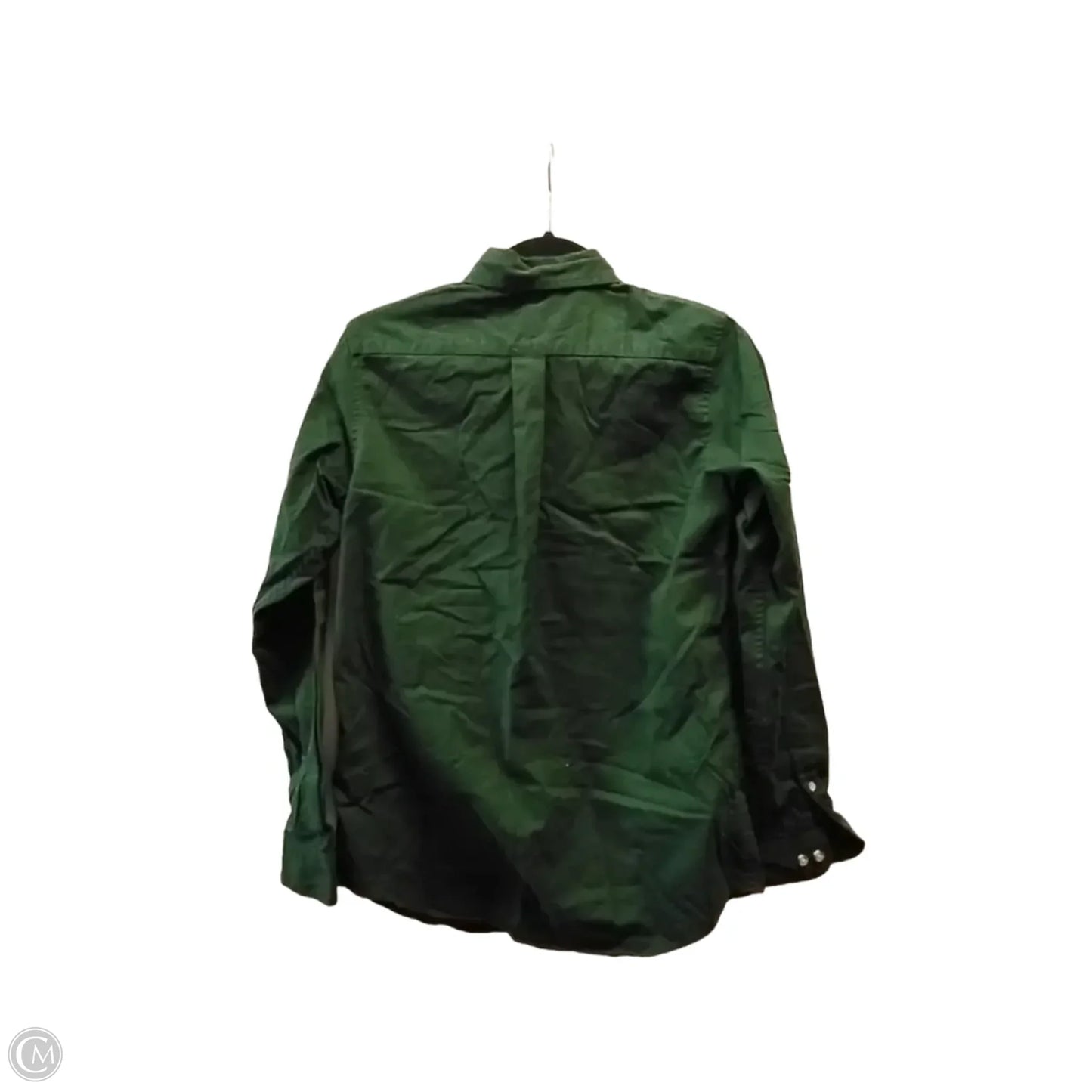 Top Long Sleeve By Clothes Mentor In Green, Size: 14