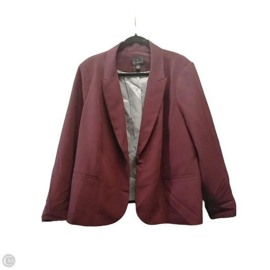 Blazer By Worthington In Red, Size: 3x