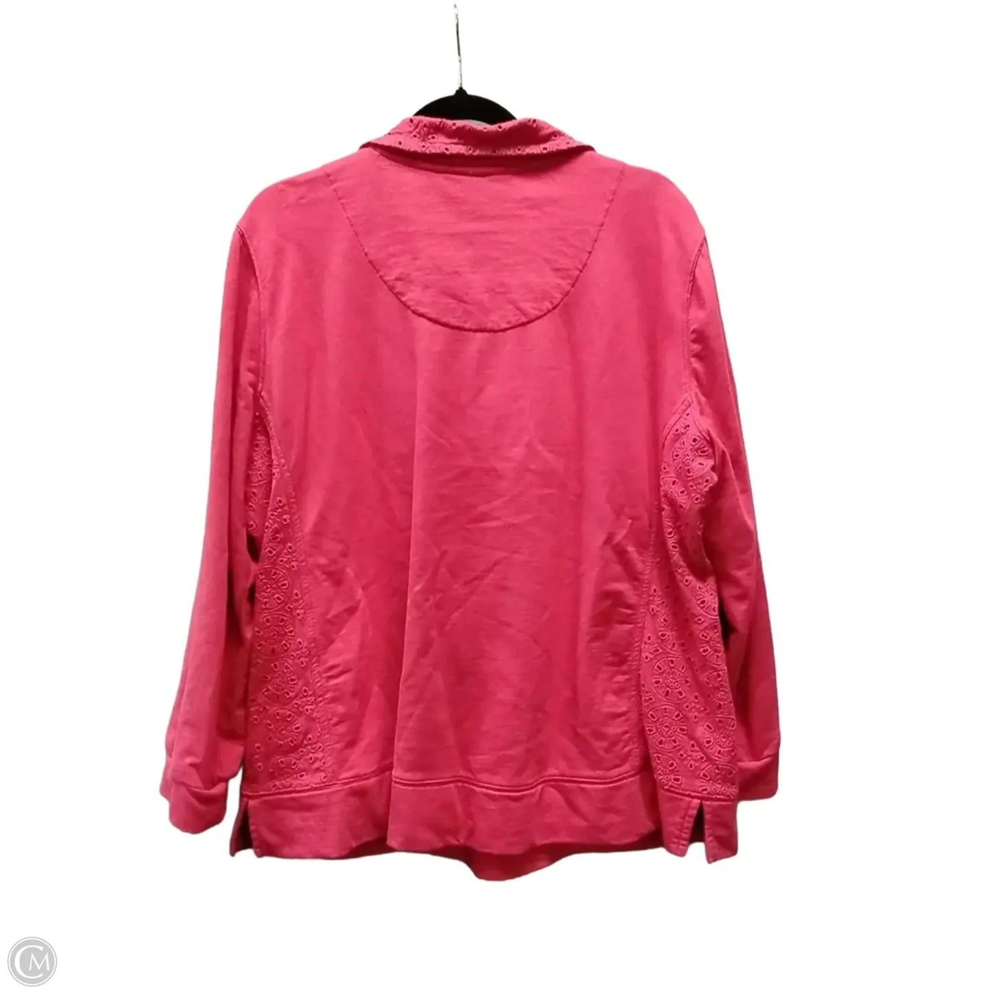 Sweatshirt Collar By Coldwater Creek In Red, Size: Xl
