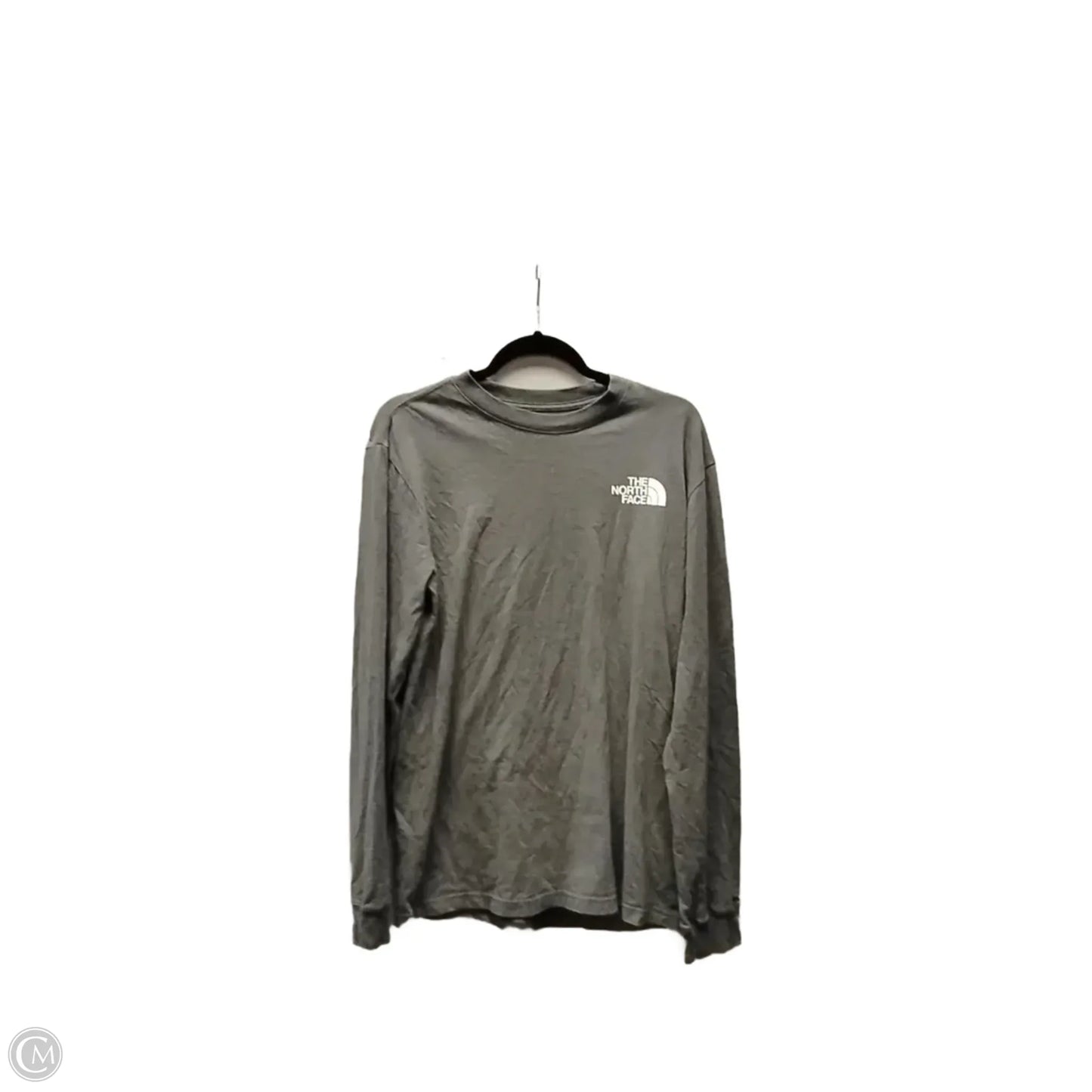 Top Long Sleeve By The North Face In Grey, Size: M