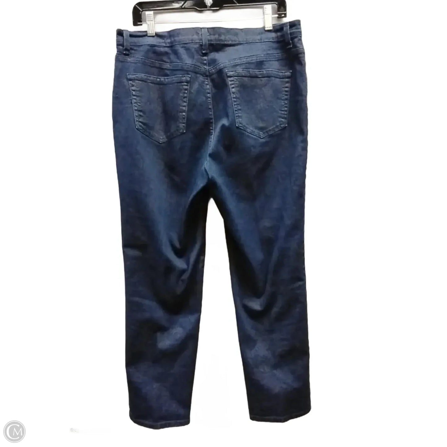 Jeans Straight By Gloria Vanderbilt In Blue, Size: 14