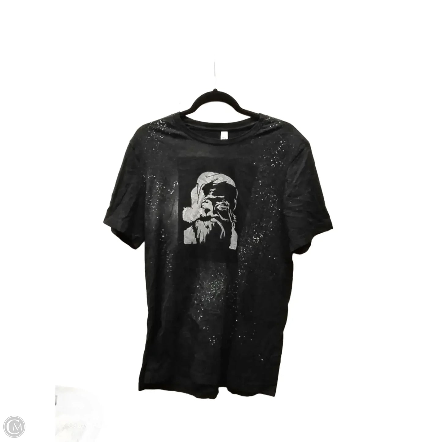 Top Short Sleeve By Canvas In Gold, Size: L