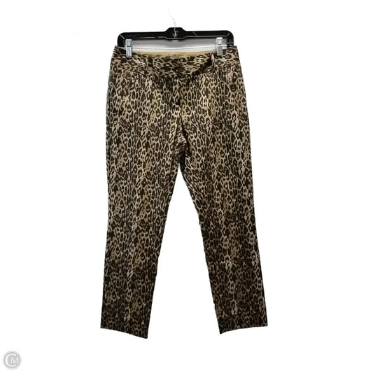 Pants Cropped By Limited In Animal Print, Size: 4