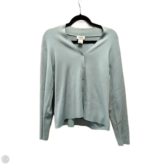 Cardigan By Talbots In Blue, Size: L