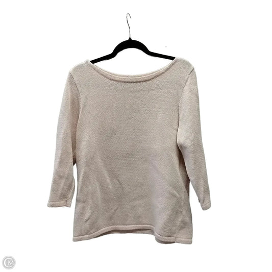 Sweater By Lauren By Ralph Lauren In Pink, Size: Xl