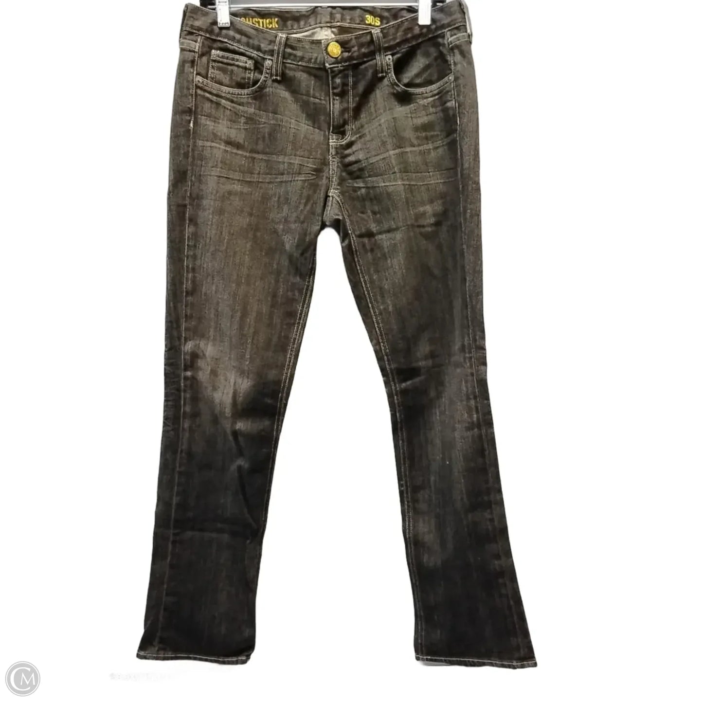 Jeans Straight By Clothes Mentor In Brown, Size: 10