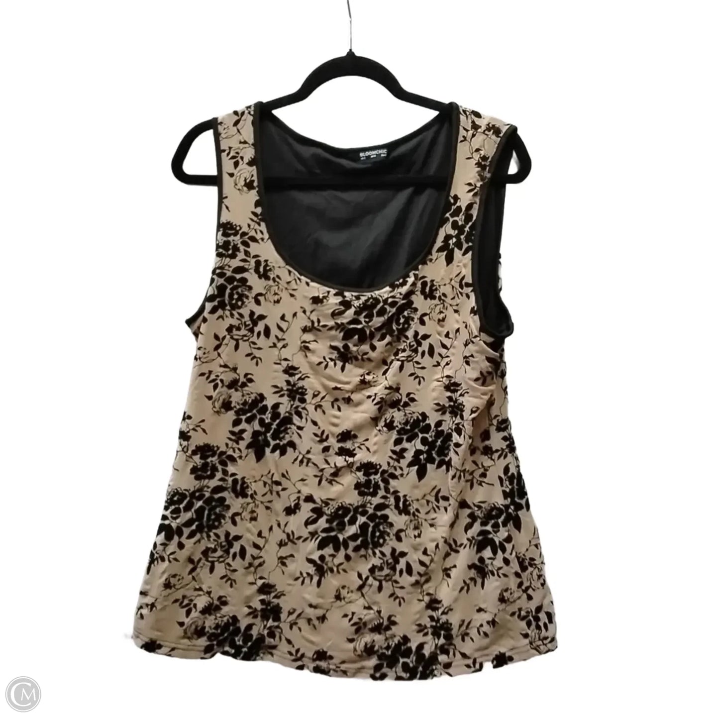 Tank Top By Bloomchic In Floral Print, Size: L
