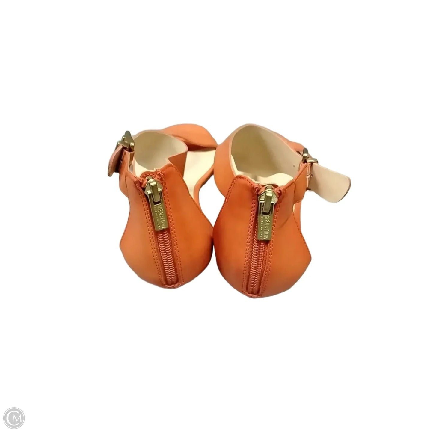 Sandals Heels Wedge By Kenneth Cole In Orange, Size: 8