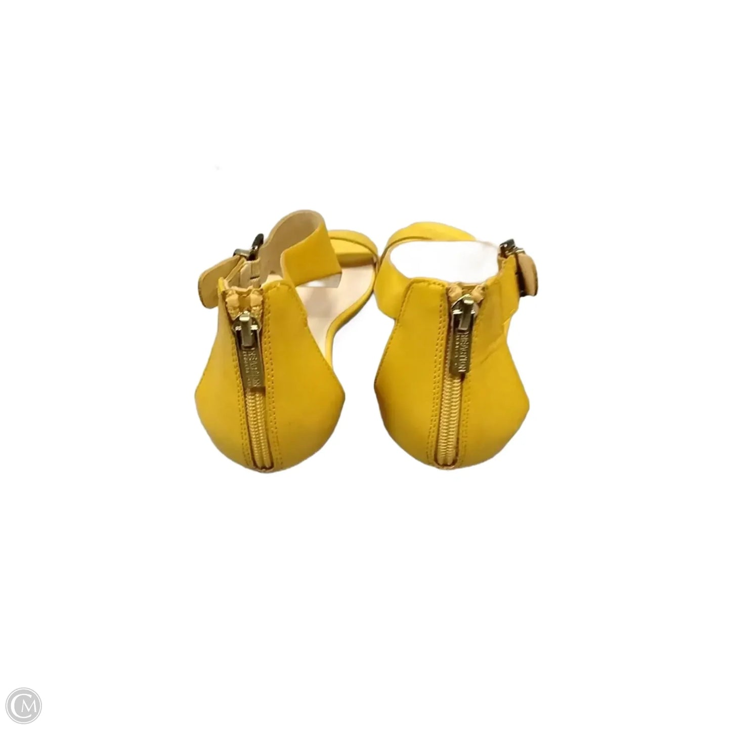 Sandals Heels Wedge By Kenneth Cole In Yellow, Size: 8