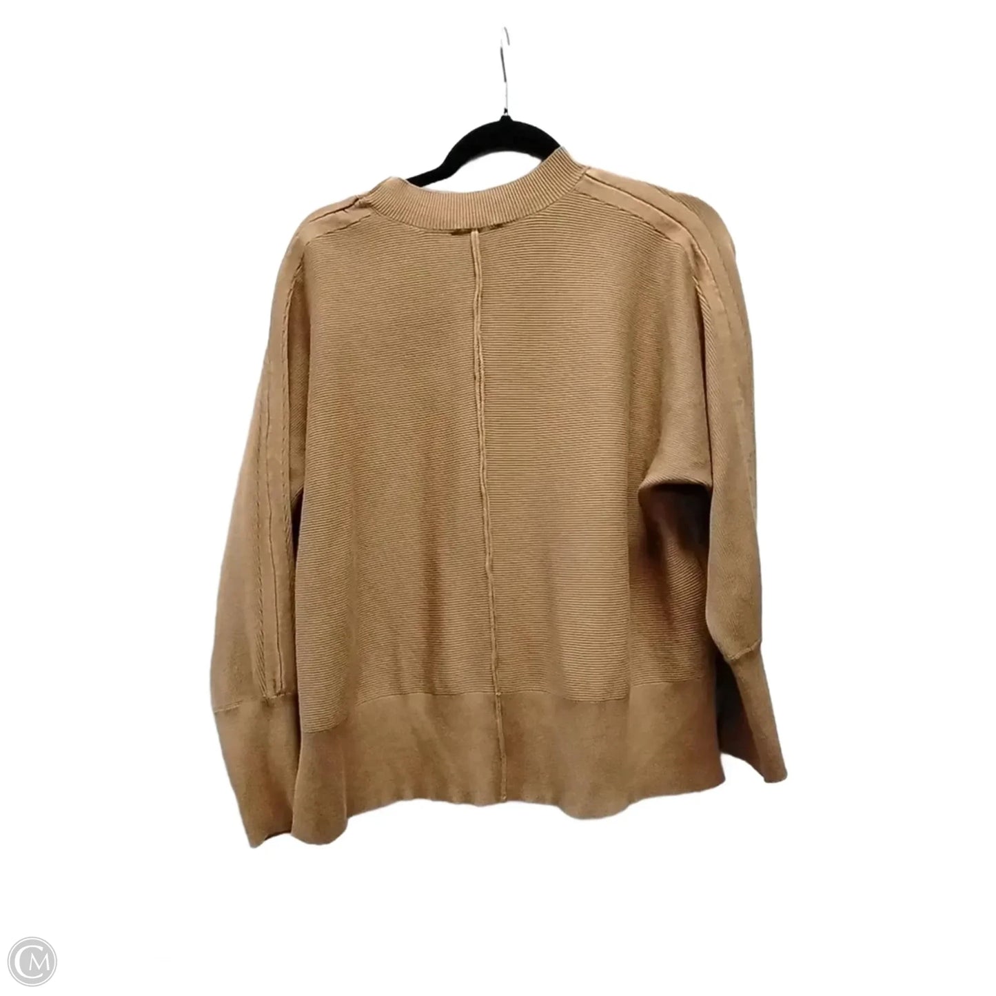 Top Long Sleeve By Adrianna Papell In Brown, Size: M