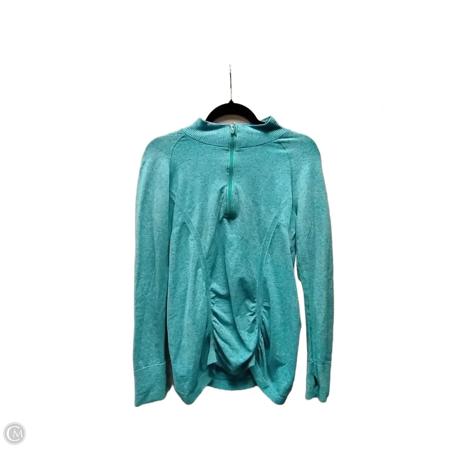 Athletic Jacket By Athleta In Blue, Size: L