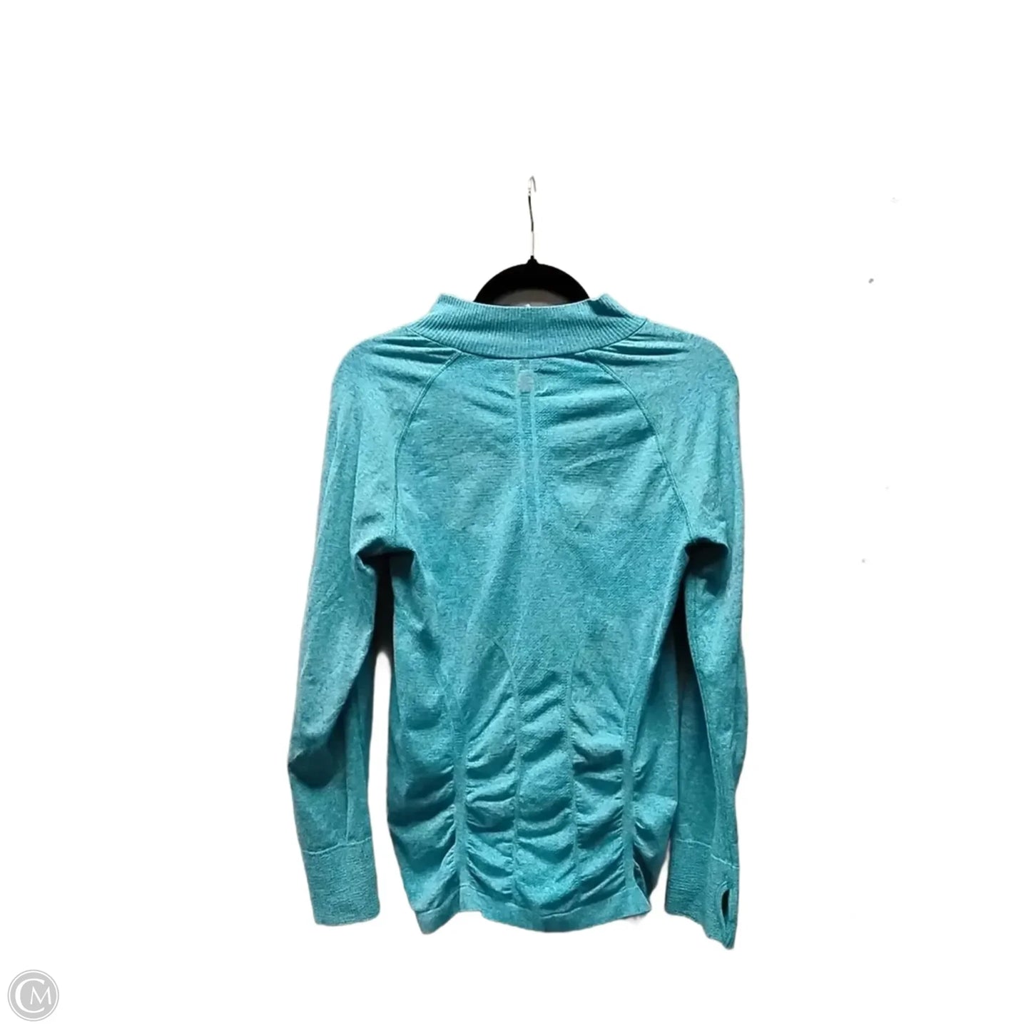 Athletic Jacket By Athleta In Blue, Size: L