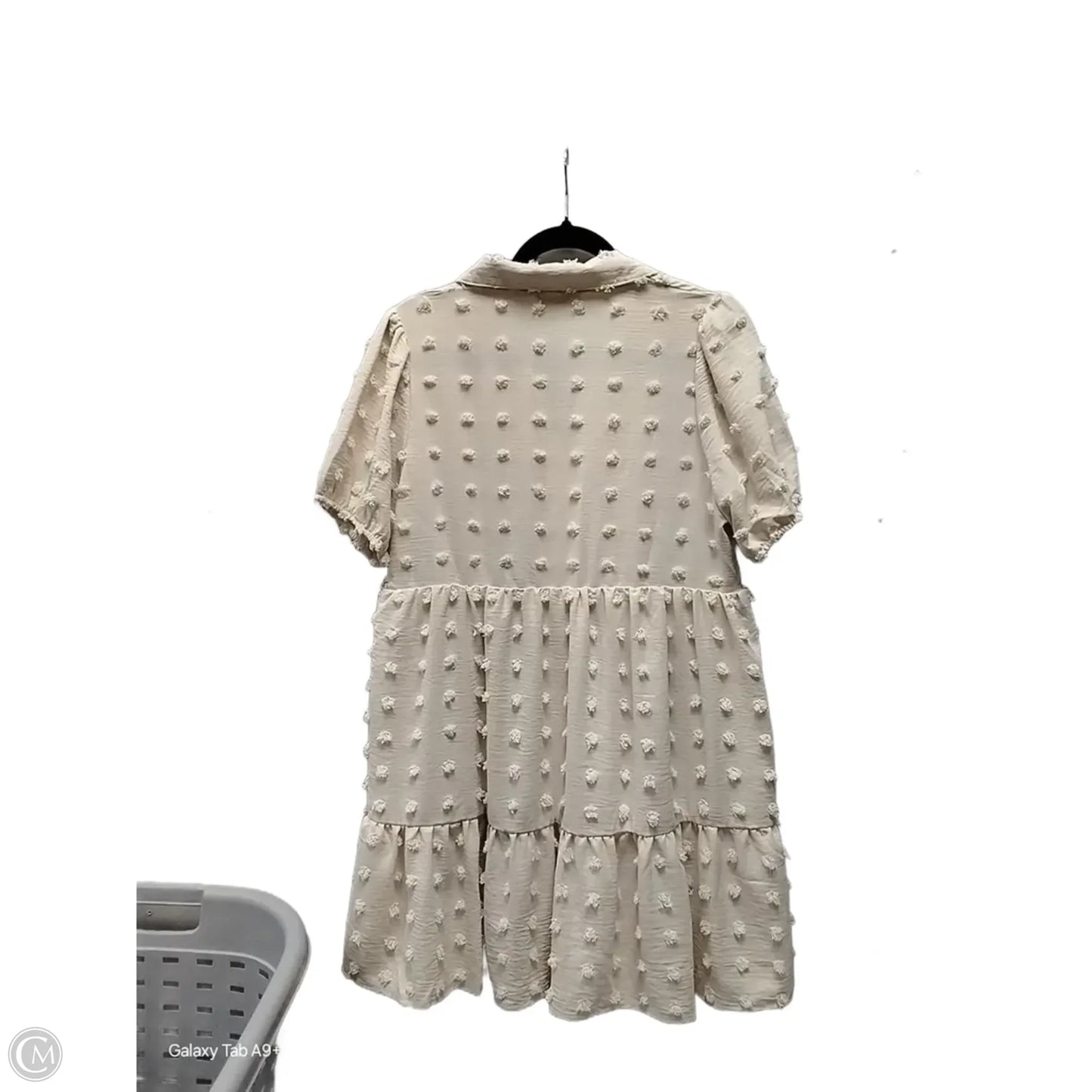Dress Casual Short By Very J In Cream, Size: S