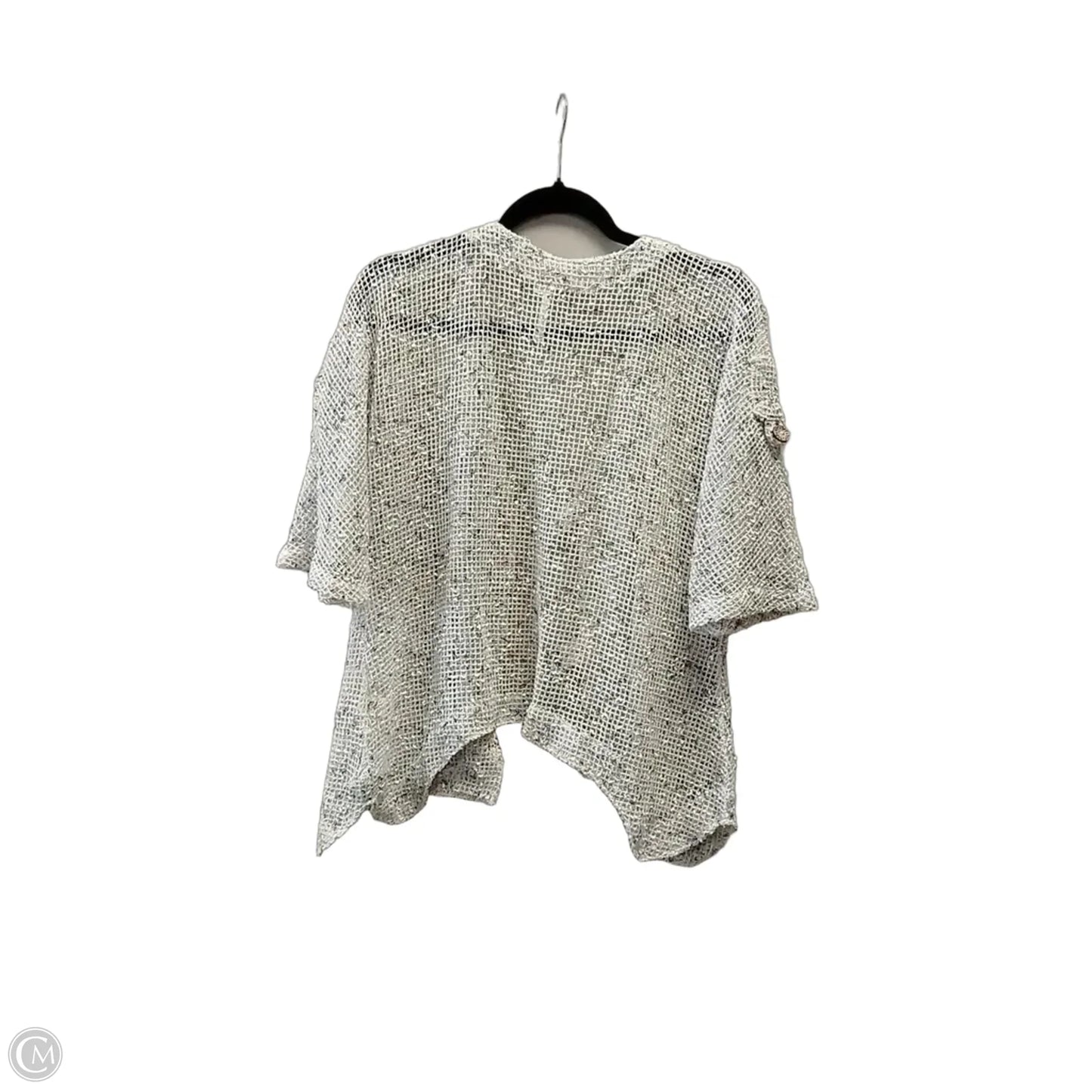 Sweater Cardigan By Lulu B In Grey, Size: M