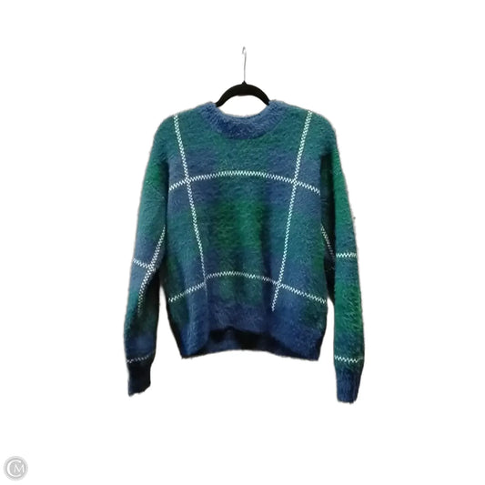 Sweater By So In Blue & Green, Size: L