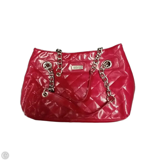 Handbag Leather By Kenneth Cole, Size: Medium