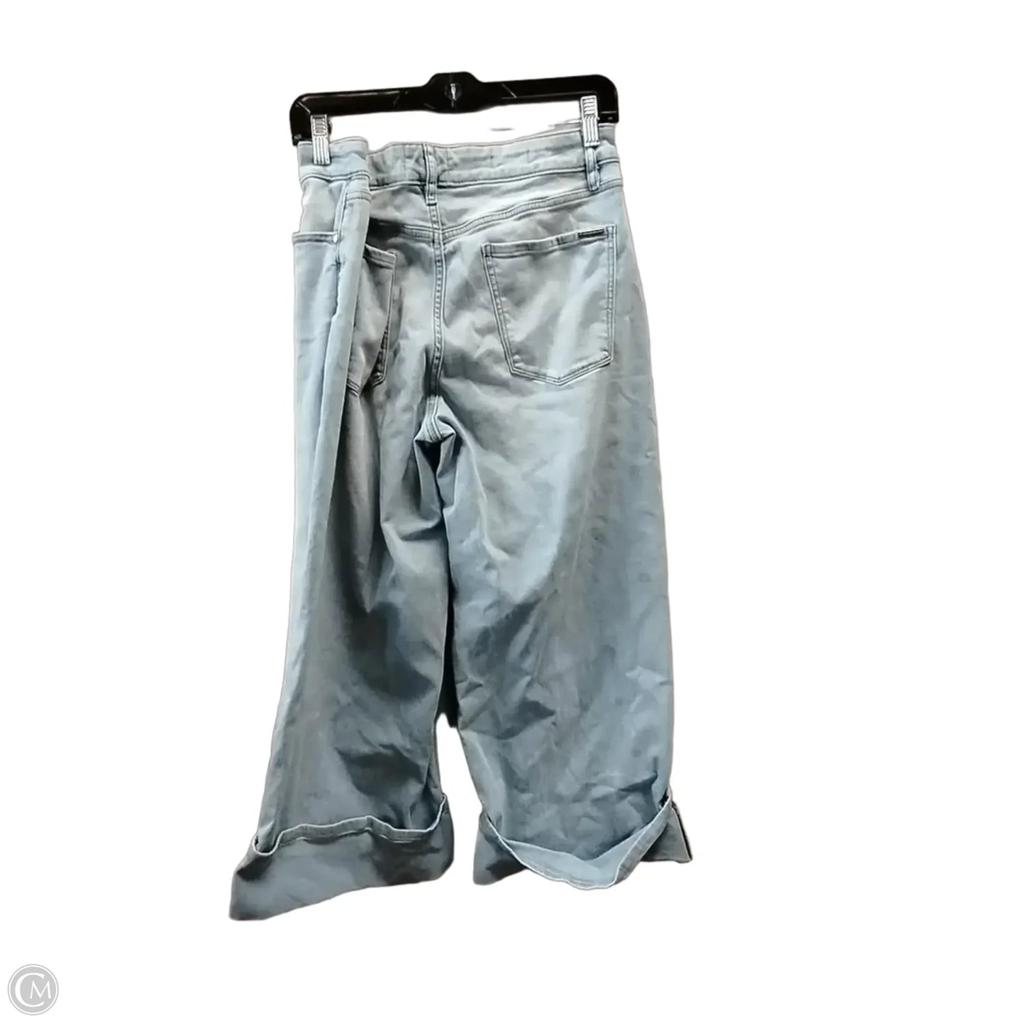 Jeans Cropped By White House Black Market In Blue Denim, Size: 12