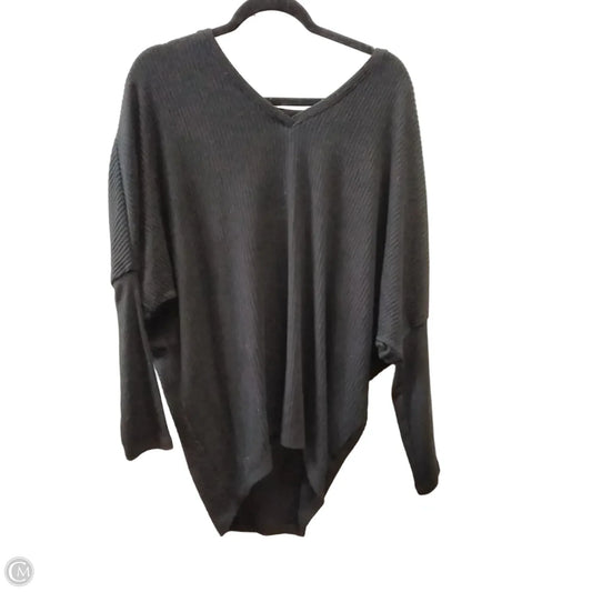 Top Long Sleeve By White House Black Market In Black, Size: M