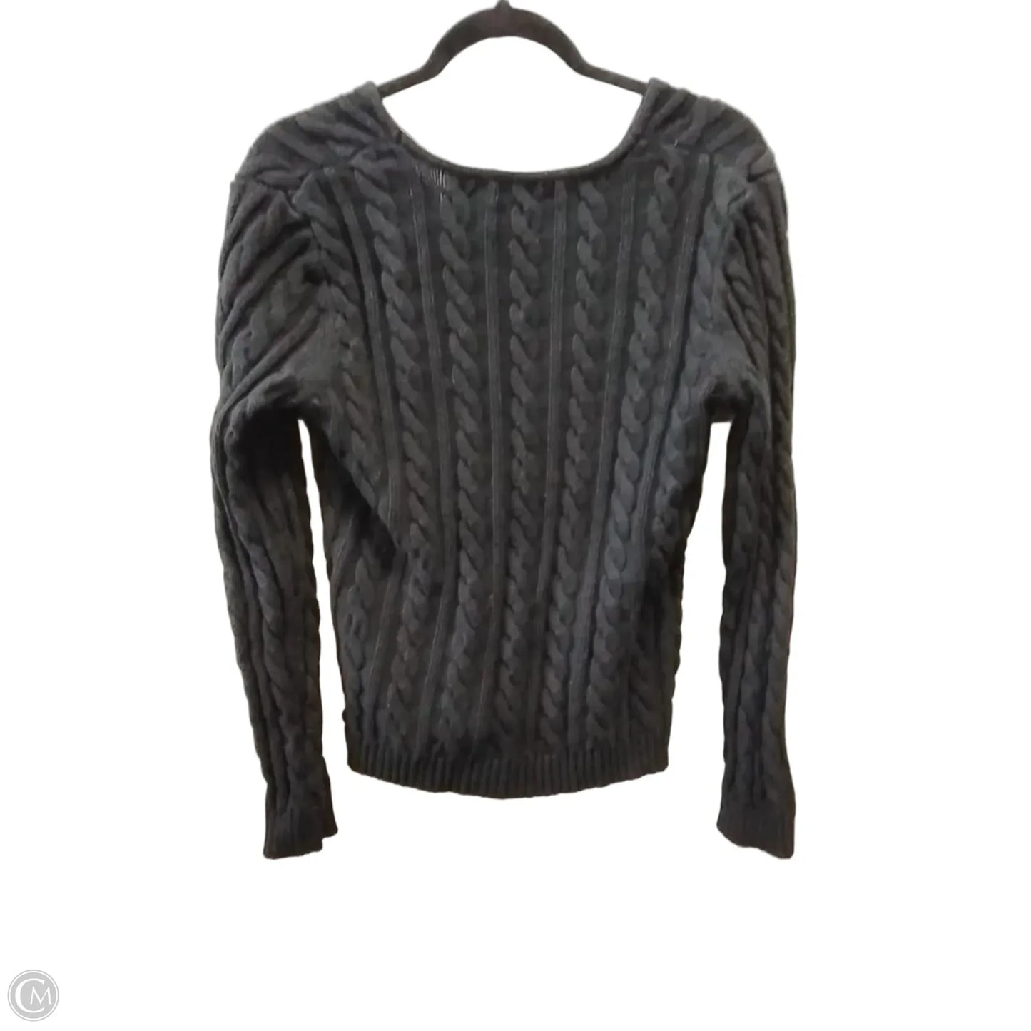Sweater By Ralph Lauren In Black, Size: L