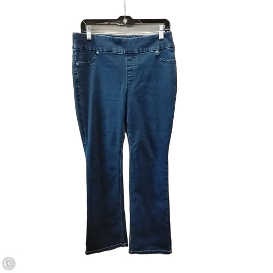 Jeans Skinny By Chicos In Blue Denim, Size: M